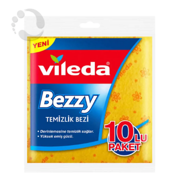 Vileda Bezzy Sarı Temizlik Bezi resmi