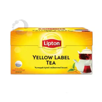 Lipton Demlik Poşet Çay Yellow Label 100'lü resmi