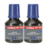 Edding BT 30 Tahta Kalemi Mürekkebi 30 ml 2 Adet - Mavi resmi