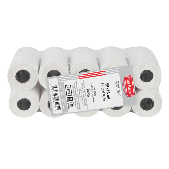 Pos Rulo Termal Rulo 56 mm x 16 m 10 Adet *20 resmi