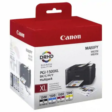 Canon Pgi-1500xl c/m/y/bk Mürekkep Kartuş Multipack 1200/1000 Sayfa 9182B004 resmi