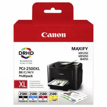 Canon Pgi-2500xl c/m/y/bk Mürekkep Kartuş Multipack 2500/1500/1.755 Sayfa resmi