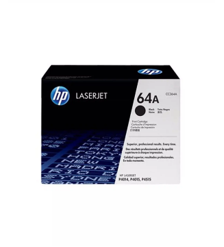 HP 64A Siyah Orijinal LaserJet Toner Kartuşu CC364A resmi
