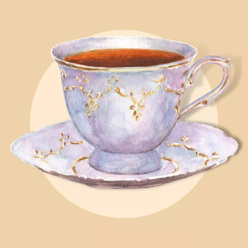 Çay Bardağı ve Tabakları