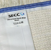 Secco Advanced Nemli Mop 50 Cm Beyaz Şeritli resmi
