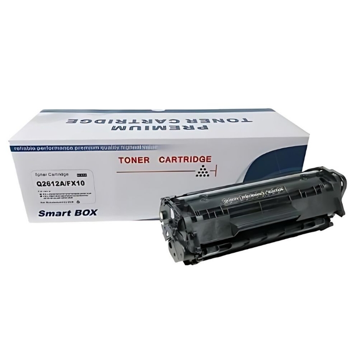 Smart Box Muadil Toner-Hp Q2612A/FX10 CRG-303/703/103 Siyah resmi