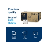 Tork Katlamalı Tuvalet Kağıdı Premium 252 Yaprak x 30 Paket resmi