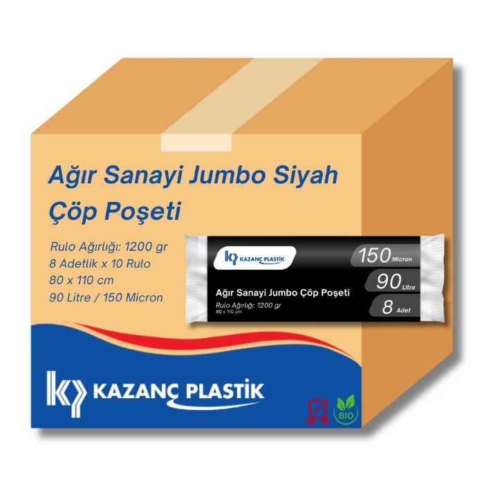 Kazanç Jumbo Boy Çöp Torbası resmi