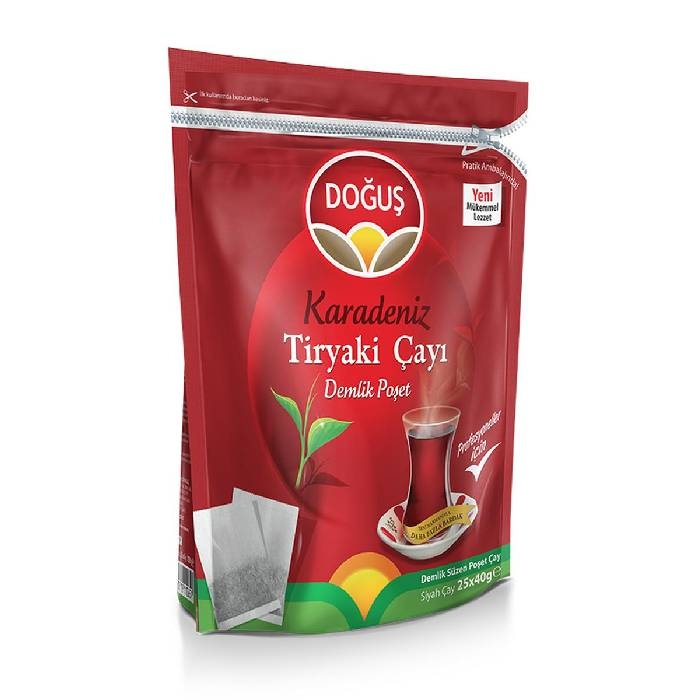 Doğuş Demli Demlik Poşet Çay 40 Gr 25'li*10 resmi