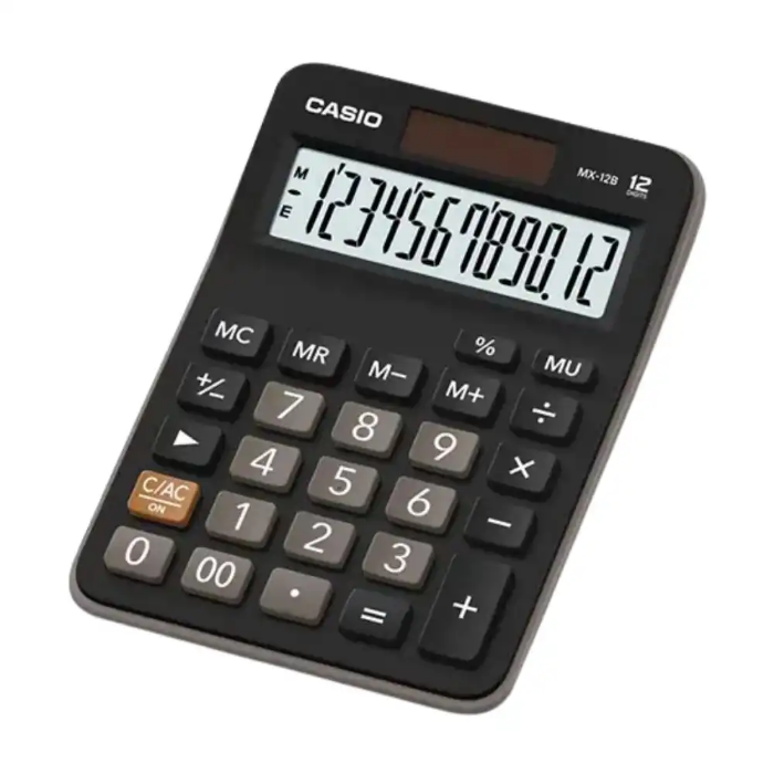 Casio MX-12B Masaüstü Hesap Makinesi 12 Haneli resmi