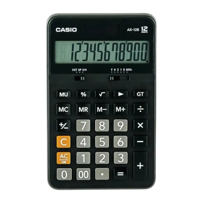Casio AX-12 Masaüstü Hesap Makinesi 12 Haneli resmi