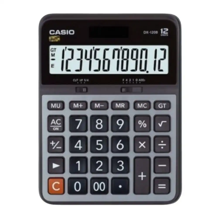 Casio DX-120B Masaüstü Hesap Makinesi 12 Hane	