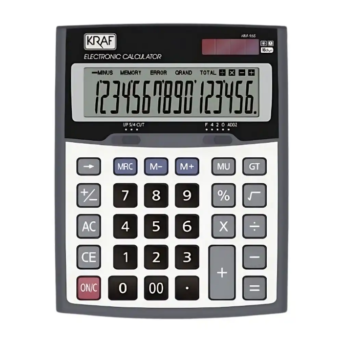 Kraf Hesap Makinesi Masaüstü 16 Hane HM-165		