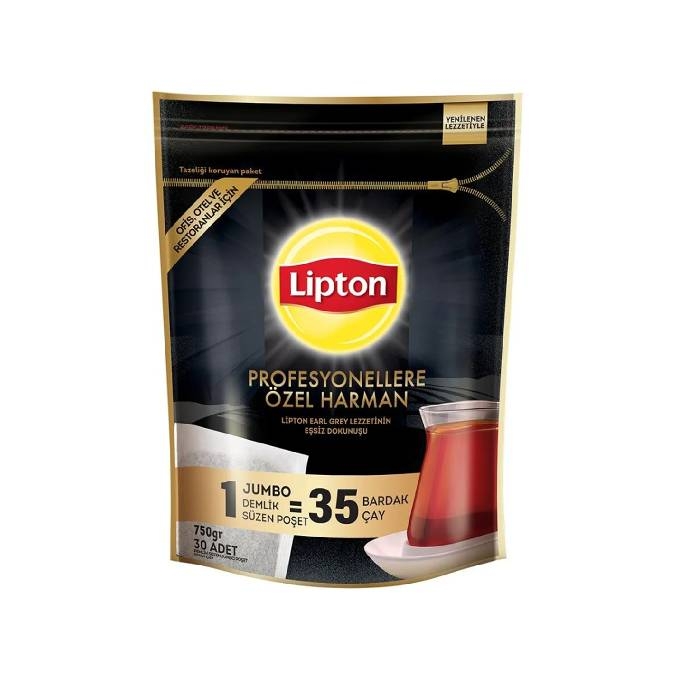 Lipton Prof. Özel Demlik Poşet Çay Jumbo 25 Grm resmi
