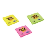 Kraf Yapışkanlı Not Kağıdı 76 x 76 Neon resmi