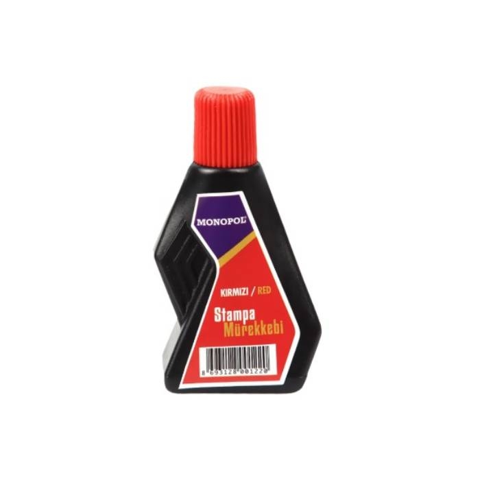 Monopol Istampa Mürekkebi 30Ml Kırmızı resmi