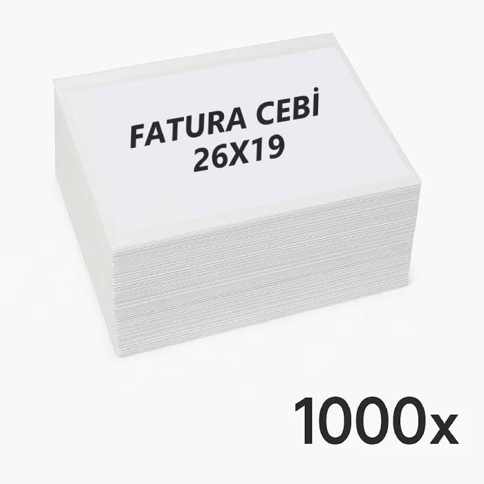 Fatura Cebi 26x19 1000'li