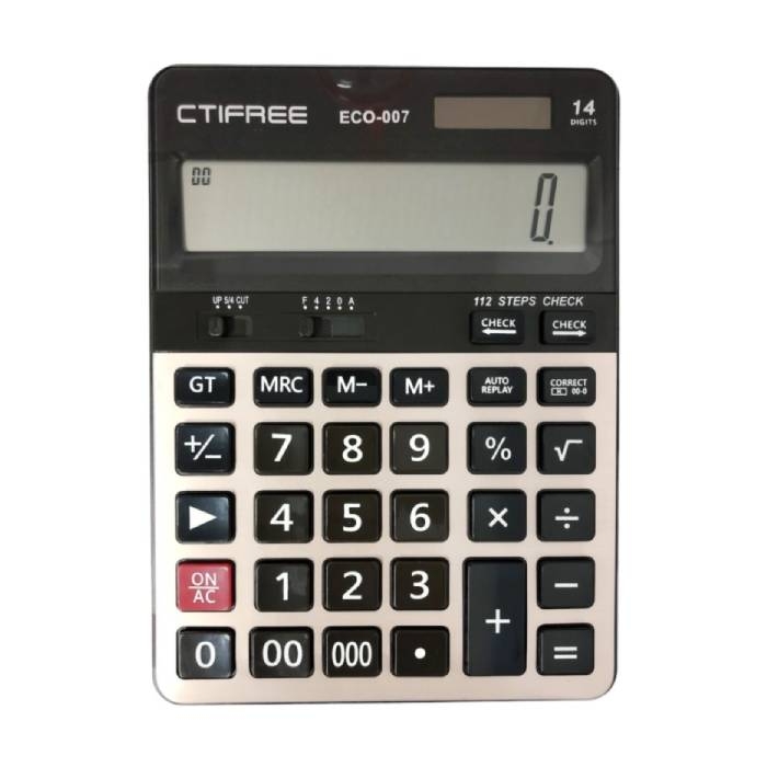 Ente Eco-007 Hesap Makinesi Masaüstü 14 Hane resmi