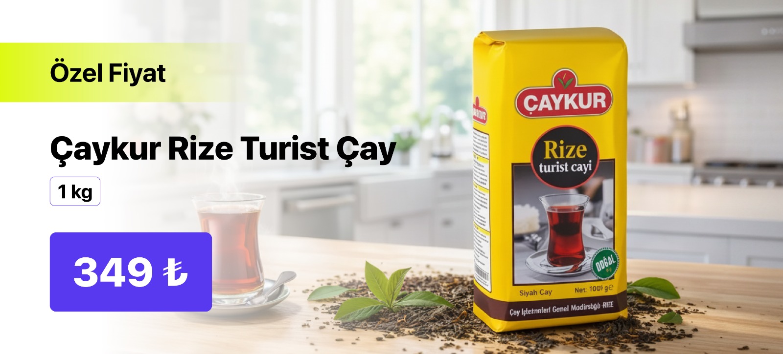 Çaykur Rize Turist Çay 1 Kg 389