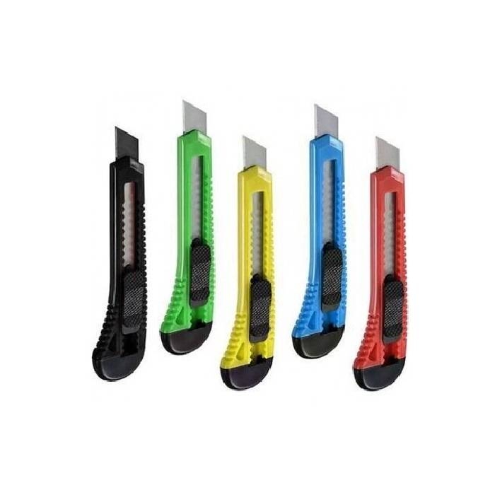 İnox 7132 Maket Bıçağı Plastik Geniş
